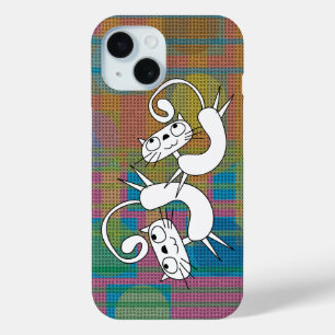 Grappige Cat Dance iPhone Case
