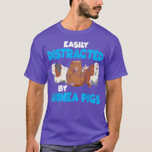 Grappige cavia-liefhebber grafiek voor vrouwen en t-shirt