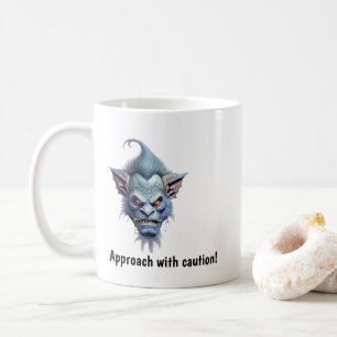 Grappige Chagrijnige Goblin Fantasy Koffiemok