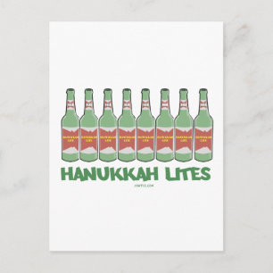 GRAPPIGE CHANUKAH HANUKKAH LIETEN GESCHENKEN FEESTDAGENKAART