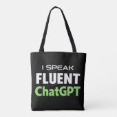 Grappige ChatGPT Draagtas (Achterkant)