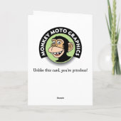 Grappige Cheapskate Verjaardag Kaart (Achterkant)