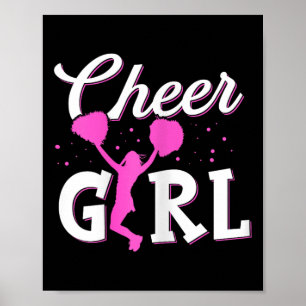 Grappige Cheerleading Meisjes Vrouwen Cheer Moeder Poster