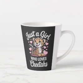 Grappige cheeta quote latte mok