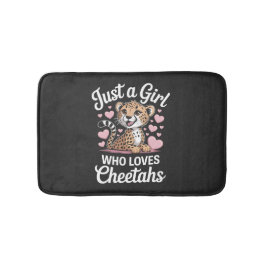 Grappige Cheetah Citaat Badmat