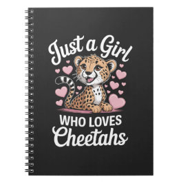Grappige Cheetah Citaat Notitieboek