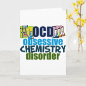 Grappige Chemie Kaart (Gele Bloem)