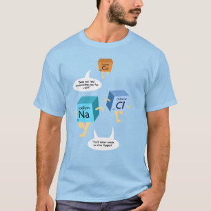 Grappige Chemie Leraren Wetenschap Geeks Grappenma T-shirt