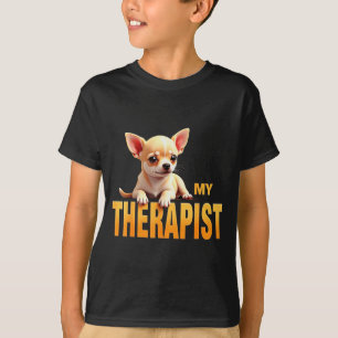 Grappige Chi Chichi Puppy Mijn Therast Chihuahua H T-shirt