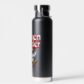 Grappige Chicken Hoarder gepersonaliseerd Waterfles (Links)