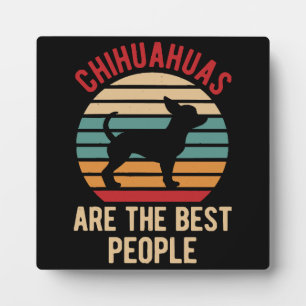 Grappige Chihuahua-honden cadeau Fotoplaat