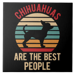 Grappige Chihuahua-honden cadeau Tegeltje