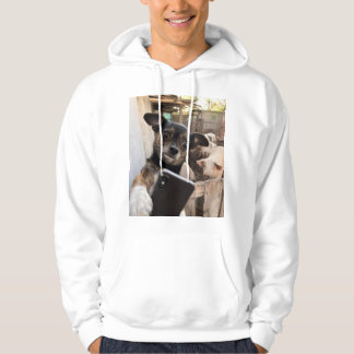 Grappige Chihuahua Selfie Boerderij Trui Hoodie