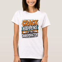 Grappige Chiropractie Quote Spine Crack Humor