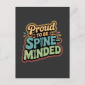 Grappige Chiropractor Gift Spine Gezondheid Quote Briefkaart (Voorkant)