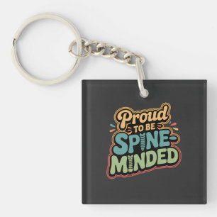 Grappige Chiropractor Gift Spine Gezondheid Quote Sleutelhanger