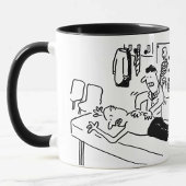 Grappige Chiropractor tweetonige mok