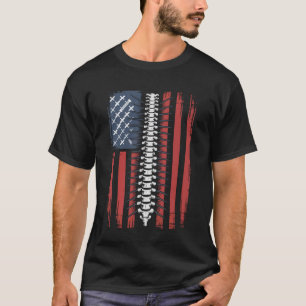 Grappige Chiroprator Chiro Vintage Chiropractie As T-shirt