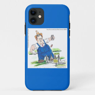 Grappige Chris Christie Cartoon op iPhone 5/5S Hoe 11 Hoesje