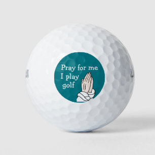 Grappige christelijke golfhumor golfballen