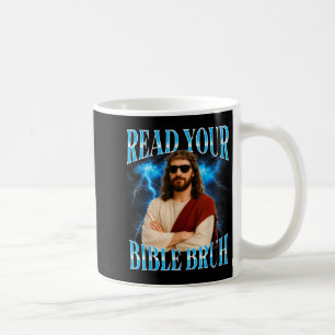 Grappige christen lees je bijbel broer koffiemok