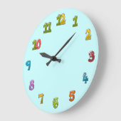 grappige cijfers grote klok (Hoek)