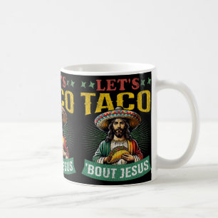 Grappige Cinco De Mayo Laten we het over Jezus heb Koffiemok