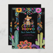 Grappige Cinco De Mayo Sip en Salsa Cat FIESTA (Voorkant / Achterkant)