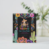 Grappige Cinco De Mayo Sip en Salsa Cat FIESTA (Staand voorkant)