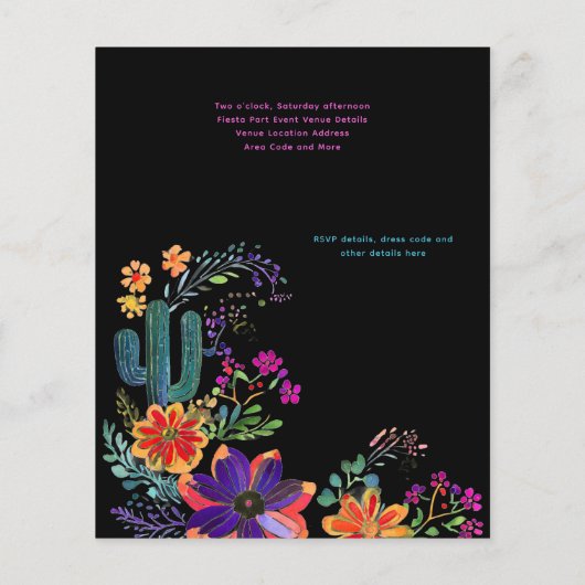 Grappige Cinco De Mayo Sip en Salsa Cat FIESTA (Achterkant)