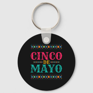 Grappige Cinco De Mayo Voor Mexicaans Feest 2 Sleutelhanger