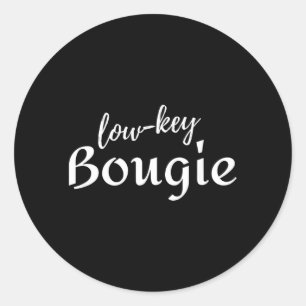 Grappige citaten en sarcastische gezegden humor lo ronde sticker