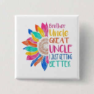 grappige citaten humor vader grapjes vierkante button 5,1 cm