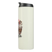 Grappige citaten over cadeaus voor leraren Meest W Thermosbeker (Geroteerd rechts)