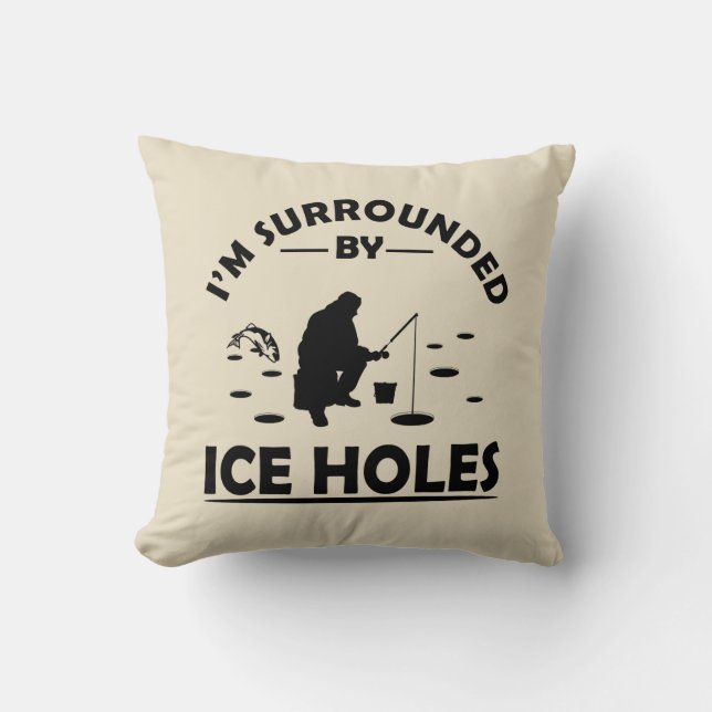 grappige citaten over ijsvisliefhebbers kussen (Voorkant)