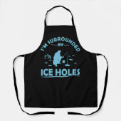 grappige citaten over ijsvisliefhebbers schort (Voorkant)