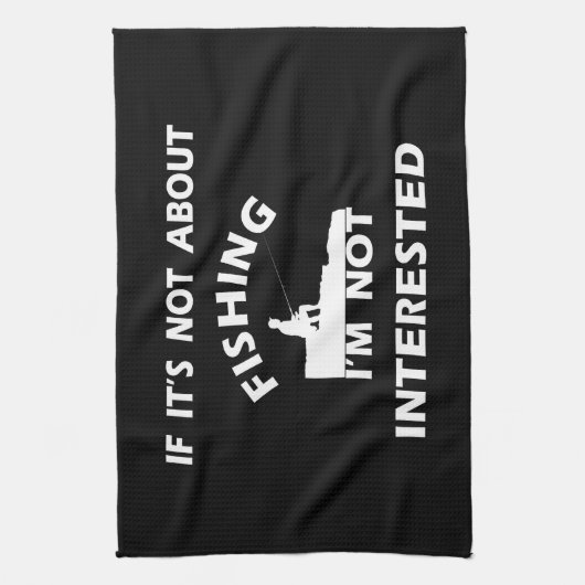 grappige citaten over visliefhebbers theedoek (Verticaal)