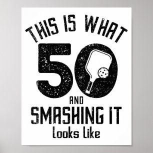 Grappige Ckleball 50e verjaardag 50 jaar oud Ckl l Poster