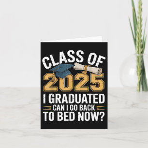 Grappige CL van 2025 Ik ben afgestudeerd Kan ik we Kaart