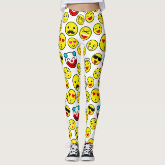 grappige clown emojis leggings