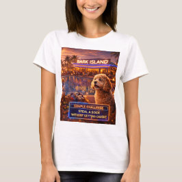 Grappige Cockapoo Love Island Stijl T-shirt