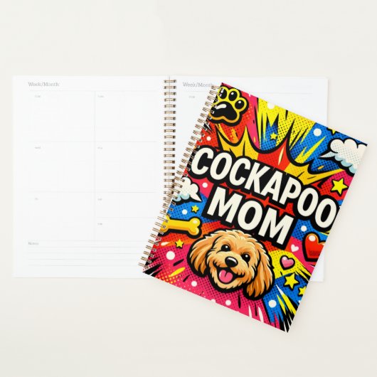 Grappige Cockapoo Moeder Planner (Display)