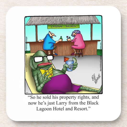 Grappige Cocktail Humor Onderzetter Set (Voorkant)