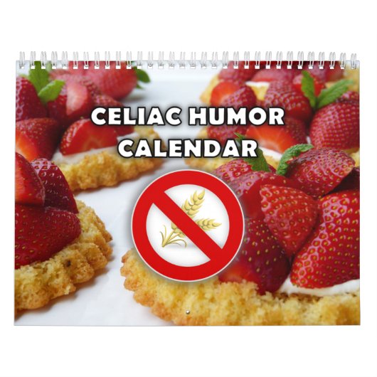 Grappige coeliakie kalender (Hoes)