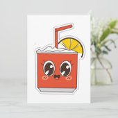 Grappige cola mix kaart (Staand voorkant)