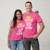 Grappige Command Sergeant Major Geen Angst IK Ben  T-shirt (Unisex)