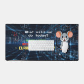 Grappige computer muis cybersecurity codering gami bureaumat (Keyboard & Muis)