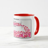 Grappige computer venster voortgangsbalk liefde la mok (Voorkant rechts)