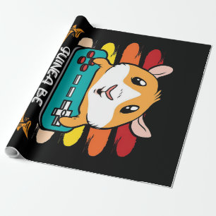 Grappige controller Guinee Pig Gift Lovers Cadeaupapier