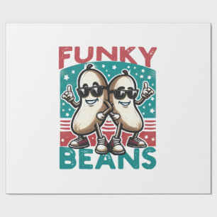 Grappige Coole Bonen Cadeaupapier